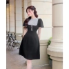 Váy đen chữ A tay ngắn Lux W – Thiết kế cao cấp, thanh lịch, giá 329.000₫ 4