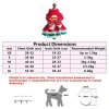 Váy Đỏ Giáng Sinh Thoáng Khí Cho Mèo, Chó Nhỏ, Chống Rụng Lông Mùa Đông – 477.375₫ 7