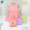 Váy Dokma bé gái 3-7 tuổi 13-25kg, thoáng mát, mẫu DB2.655-DB3.009 - Giá chỉ 119k 2