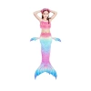 Váy Đuôi Nàng Tiên Cá Đồ Bơi Cosplay Kèm Monofin Bộ Đồ Tắm Nhỏ Giá Ưu Đãi 3