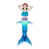 Váy Đuôi Nàng Tiên Cá Đồ Bơi Cosplay Kèm Monofin Bộ Đồ Tắm Nhỏ Giá Ưu Đãi 4