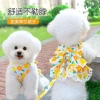 Váy hoa cho thú cưng dây đeo ngực kéo 1.2m - Dây xích xuân hè thoáng khí 2