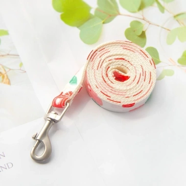 Váy hoa cho thú cưng dây đeo ngực kéo 1.2m - Dây xích xuân hè thoáng khí 7