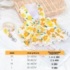 Váy hoa cho thú cưng dây đeo ngực kéo 1.2m - Dây xích xuân hè thoáng khí 9