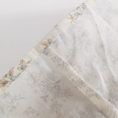 Váy Hoa Nhí Tiểu Thư Cổ Tròn Tay Bo cho Bé Gái Cotton thoáng mát, giá 221.000đ 7