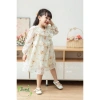 Váy June Ren Bé Gái Cổ Bèo 10-34kg - Đẹp Dễ Thương, Giá ưu đãi 295.000 VND