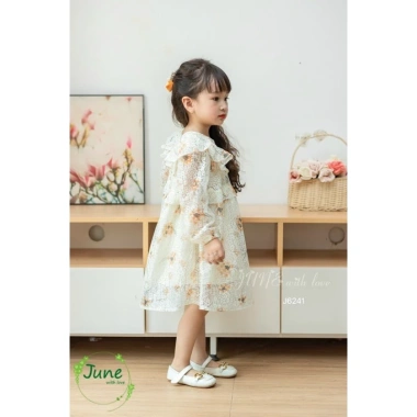 Váy June Ren Bé Gái Cổ Bèo 10-34kg - Đẹp Dễ Thương, Giá ưu đãi 295.000 VND 5