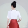 Váy Khiêu Vũ Thêu phong cách Trung Hoa tay ngắn mùa hè – Thời trang retro giảm giá 3
