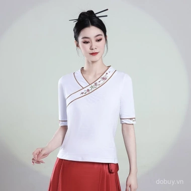 Váy Khiêu Vũ Thêu phong cách Trung Hoa tay ngắn mùa hè – Thời trang retro giảm giá 4 Váy Khiêu Vũ Thêu phong cách Trung Hoa tay ngắn mùa hè – Thời trang retro giảm giá 4