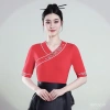 Váy Khiêu Vũ Thêu phong cách Trung Hoa tay ngắn mùa hè – Thời trang retro giảm giá 7