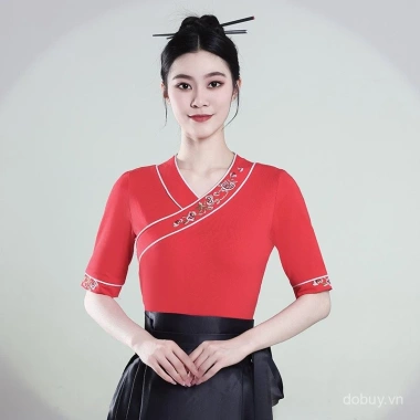 Váy Khiêu Vũ Thêu phong cách Trung Hoa tay ngắn mùa hè – Thời trang retro giảm giá 7 Váy Khiêu Vũ Thêu phong cách Trung Hoa tay ngắn mùa hè – Thời trang retro giảm giá 7