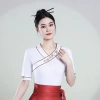 Váy Khiêu Vũ Thêu phong cách Trung Hoa tay ngắn mùa hè – Thời trang retro giảm giá 10