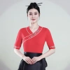 Váy Khiêu Vũ Thêu phong cách Trung Hoa tay ngắn mùa hè – Thời trang retro giảm giá 11