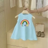 Váy không tay in hình bé gái 2-8Y - Mùa hè dễ thương, giá ưu đãi 116k 3