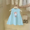 Váy không tay in hình bé gái 2-8Y - Mùa hè dễ thương, giá ưu đãi 116k 9