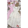 Váy lệch vai form dài cotton hàn dập nổi hoa trà – Tôn eo, che khuyết điểm, giá chỉ 220k 10