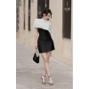 Váy lệch vai Lena Dress chất liệu chéo ý, lụa cao cấp, sang chảnh, giá 559k 9