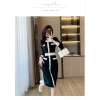 Váy Len dệt kim Quảng Châu cao cấp cổ tròn công sở siêu đẹp, size S-XL, giảm giá chỉ 439k 5