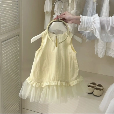 Váy lưới Hàn Quốc bé gái 2-8 tuổi công chúa không tay mùa hè – giá 149.909₫ 8