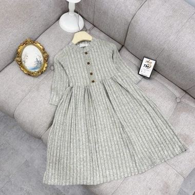 Váy Maxi Ong Kis cho Bé Gái 10-30kg - Thun Mặt Gân, Len Lông Mềm Mại, 149k