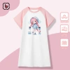 Váy mùa hè bé gái BabyloveGO Đầm suông thun cotton mềm mại, thoáng mát, chỉ 159.000₫ 5