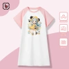 Váy mùa hè bé gái BabyloveGO Đầm suông thun cotton mềm mại, thoáng mát, chỉ 159.000₫ 7