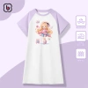 Váy mùa hè bé gái BabyloveGO Đầm suông thun cotton mềm mại, thoáng mát, chỉ 159.000₫ 8