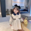 Váy mùa thu bé gái dài tay phong cách Preppy - Thiết kế công chúa, giảm 16% chỉ 228.442 VNĐ 8