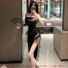 Váy Ngủ 2 Dây Satin Dài Gợi Cảm Sexy Hoàng Gia Giá 147k LALA HONEY 8