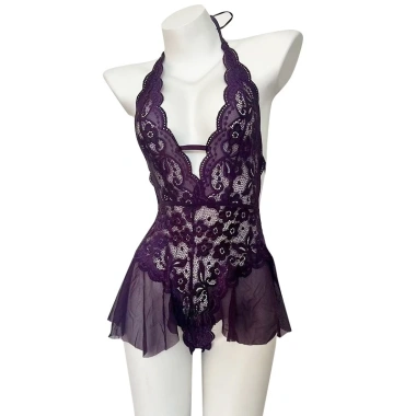 Váy ngủ body ren gợi cảm nữ, bodysuit ren sexy, giảm giá từ 154.800 xuống 129.000 VNĐ 9