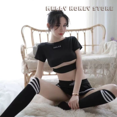 Váy ngủ Cosplay Cảnh sát quyến rũ Siêu sexy - Giá chỉ 135.000 VNĐ, đồ ngủ thời trang 4