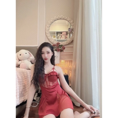 Váy ngủ gợi cảm SP139 - Đầm mặc nhà Quảng Châu cao cấp, giảm giá tới 219k