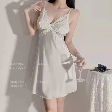 Váy Ngủ Hai Dây Lụa Viền Ren Đệm Ngực Dáng Xoè Dài Loại 1 - Giảm Giá Đến 255k Xíu Sleepwear 5 Váy Ngủ Hai Dây Lụa Viền Ren Đệm Ngực Dáng Xoè Dài Loại 1 - Giảm Giá Đến 255k Xíu Sleepwear 5