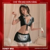 Váy ngủ hầu gái cổ V viền ren DN22 cosplay sexy, khoét ngực sâu, giảm 16% chỉ 93.750₫ 5