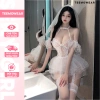 Váy Ngủ Hóa Trang Cô Dâu Sexy + Vương Miện - Đầm Cosplay Gợi Cảm DN49 giảm 18%