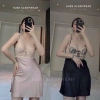 Váy ngủ lụa cao cấp cup ngực ren nơ siêu sexy - giảm còn 235k