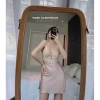 Váy ngủ lụa cao cấp cup ngực ren nơ siêu sexy - giảm còn 235k 7