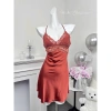 Váy ngủ lụa ren sang trọng, ngực eo dây cổ - Hube Sleepwear giảm giá 315k 12