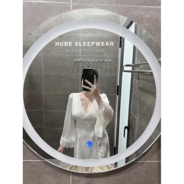 Váy Ngủ Lụa Xẻ Ngực Dài Sang Chảnh Mocmien QC Loại 1 - Giá 445.000 VND 4