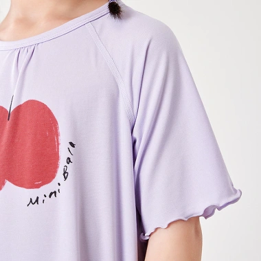Váy ngủ minibala Girls Tencel mùa hè thoáng khí, siêu nhẹ, vải mềm mại thấm hút mồ hôi cho bé gái thiết kế thời trang - Giá chỉ 440.640 VND 5