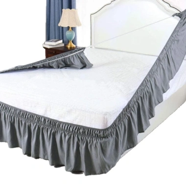 Váy ngủ NLINNI vỏ bụi giường, xù chống phai, bảo vệ giường, giặt được – 241.920₫ 9