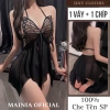 Váy Ngủ Ren Butterfly Hở Lưng Bigsize 40-100kg - Queen of Night Giá 95k Giảm Giá 4