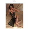 Váy ngủ ren dài xẻ cao mềm mịn - cosplay KellyWang Sx865 Giá ưu đãi 122k 5