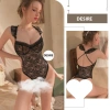 Váy ngủ ren liền thân cánh tiên, chéo lưng, quần xẻ đáy – Bodysuit DESIRE VN-8.662-1 119k 10