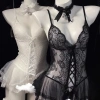 Váy ngủ ren ôm body xẻ đáy tôn dáng gợi cảm sexy Giá giảm 128k VN-8.494-1 2
