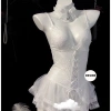 Váy ngủ ren ôm body xẻ đáy tôn dáng gợi cảm sexy Giá giảm 128k VN-8.494-1 3