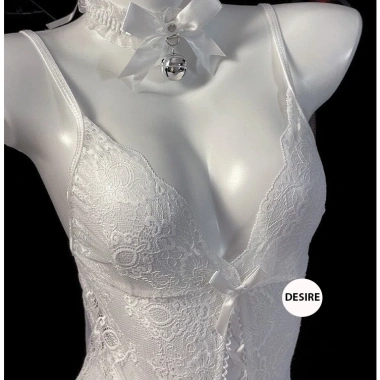 Váy ngủ ren ôm body xẻ đáy tôn dáng gợi cảm sexy Giá giảm 128k VN-8.494-1 5