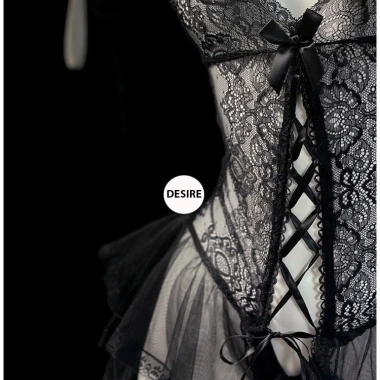 Váy ngủ ren ôm body xẻ đáy tôn dáng gợi cảm sexy Giá giảm 128k VN-8.494-1 6