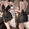 Váy ngủ sexy đầm ngủ gợi cảm voan mỏng thêu ngực nổi, đính nơ cao cấp tặng chip - Giá chỉ 118.000đ