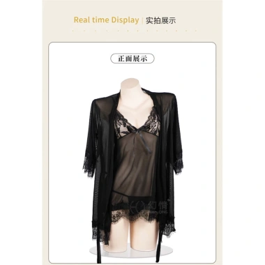 Váy ngủ sexy kèm áo choàng, đầm ngủ hai dây ren voan mỏng xuyên thấu mềm mại - MUSE STUDIO MS003 chỉ 99.681₫ 4 Váy ngủ sexy kèm áo choàng, đầm ngủ hai dây ren voan mỏng xuyên thấu mềm mại - MUSE STUDIO MS003 chỉ 99.681₫ 4